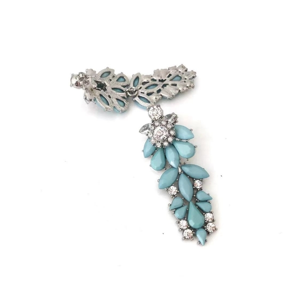 Brand New Earrings with Rhinestones - Picture 3 of 5